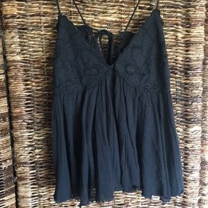 Free People spaghetti strap blouse